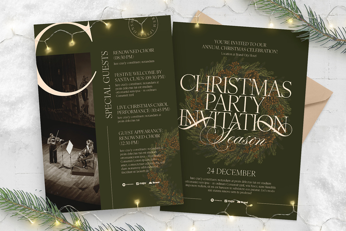 Christmas Flyer Template, a Flyer Template by BrandPacks (Photo 5 of 5)