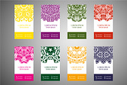 Set of banners with ethnic ornaments, a Pattern Graphic by BEZIL-ART (Thumbnail 1 of 2)