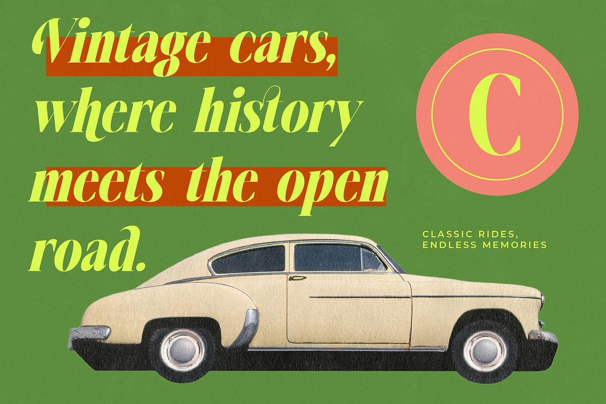 Melocity Elegant Display Serif, a Serif Font by timelesstype.co (Photo 7 of 20)