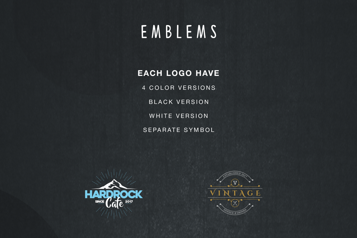 Colors Logo Creation Kit -50%, a Branding & Logo Template by VP Fonts (Photo 10 of 10)