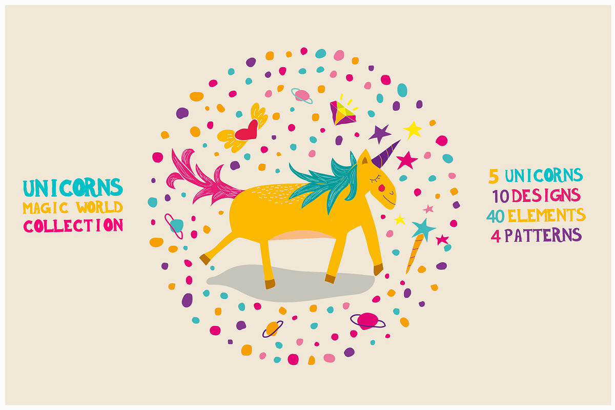 Magic World Unicorn, an Education Illustration by Isbela  (Photo 1 of 10)