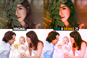 Orange & Teal 30 Cinematic FILM LUTS, a Plug-in Add-On by WeLovePresets (Thumbnail 23 of 61)