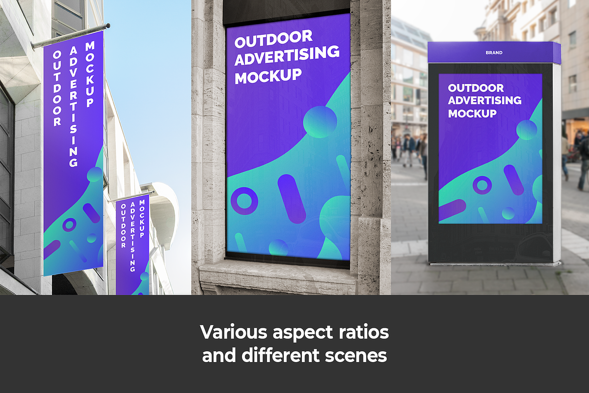 Outdoor Advertising Mockups, an Advertising Mockup by Mint Mockups (Photo 3 of 8)