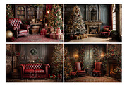 Christmas Digital Backdrops BUNDLE, a Layer Style Add-On by Wild Honey Design Co. (Thumbnail 3 of 6)
