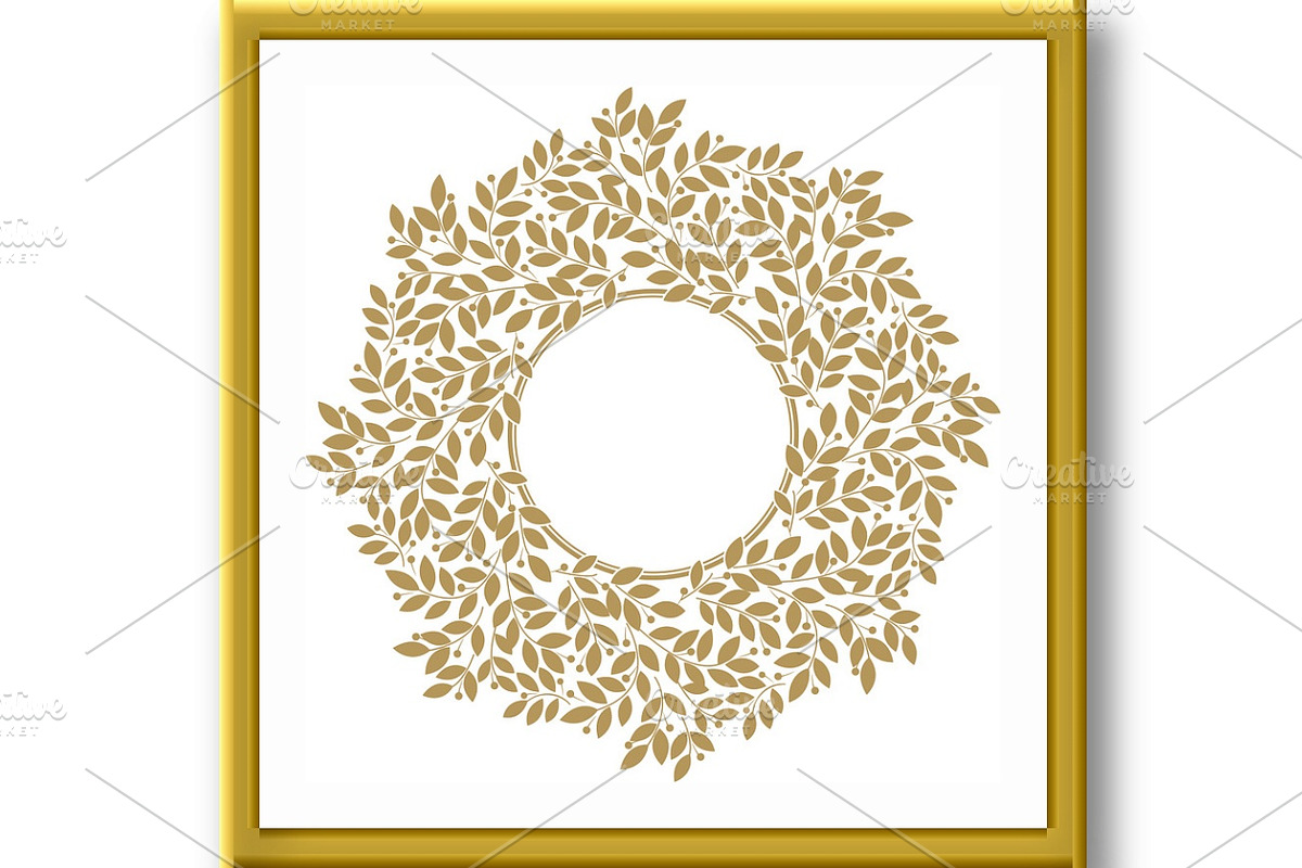 Decorative frame. Elegant vector, a Decorative Illustration by RODINA (Photo 2 of 3)