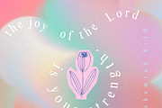 88 Grainy Gradients Desert Landscape, a Background Graphic by Eryn Rose Design (Thumbnail 6 of 22)