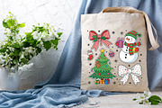 Christmas PNG, Snowman Bow PNG, an Illustration by DreamPrint404 (Thumbnail 2 of 7)