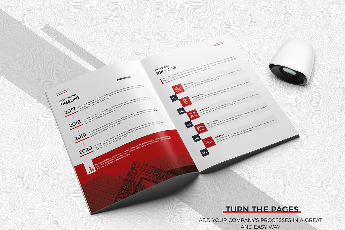 Corporate Profile, CANVA, DOCX, PPT, a Brochure Template by Template Zone (Photo 6 of 10)