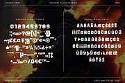 Defront Stencil Font, a Sans Serif Font by RantautypeStudio (Thumbnail 15 of 15)