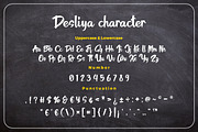 Desliya - Brush Script Font, a Script Font by Bayuktx (Thumbnail 6 of 8)