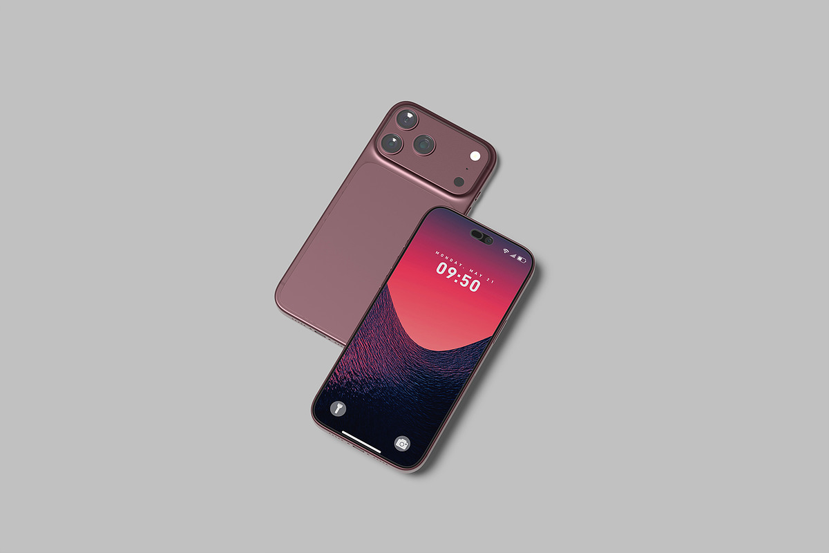 Iphone 18 Promax Screen Mockup, an iPhone Mockup by lamorastudio (Photo 3 of 11)