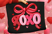 Xoxo Coquette Bow Valentine Png, an Illustration by Dream Creation (Thumbnail 1 of 4)