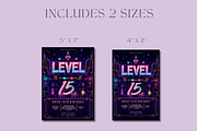 Gaming Birthday Invitation Template, an Invitation Template by InvitingStorys (Thumbnail 6 of 11)