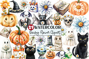 Daisy Flower & Halloween Clipart, an Illustration by Rose Art (Thumbnail 1 of 7)