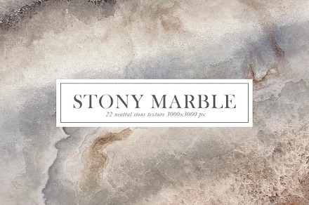 STONY MARBLE Texture Set, a Texture Graphic by Katerina Osa