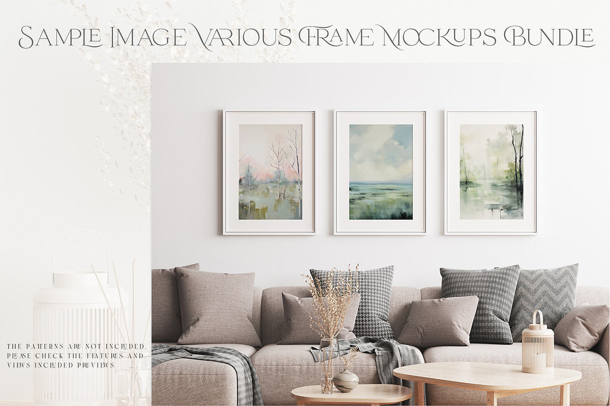 Various 103 Frame Mockup Bundle, a Mockup by mock-ups (Photo 4 of 23)