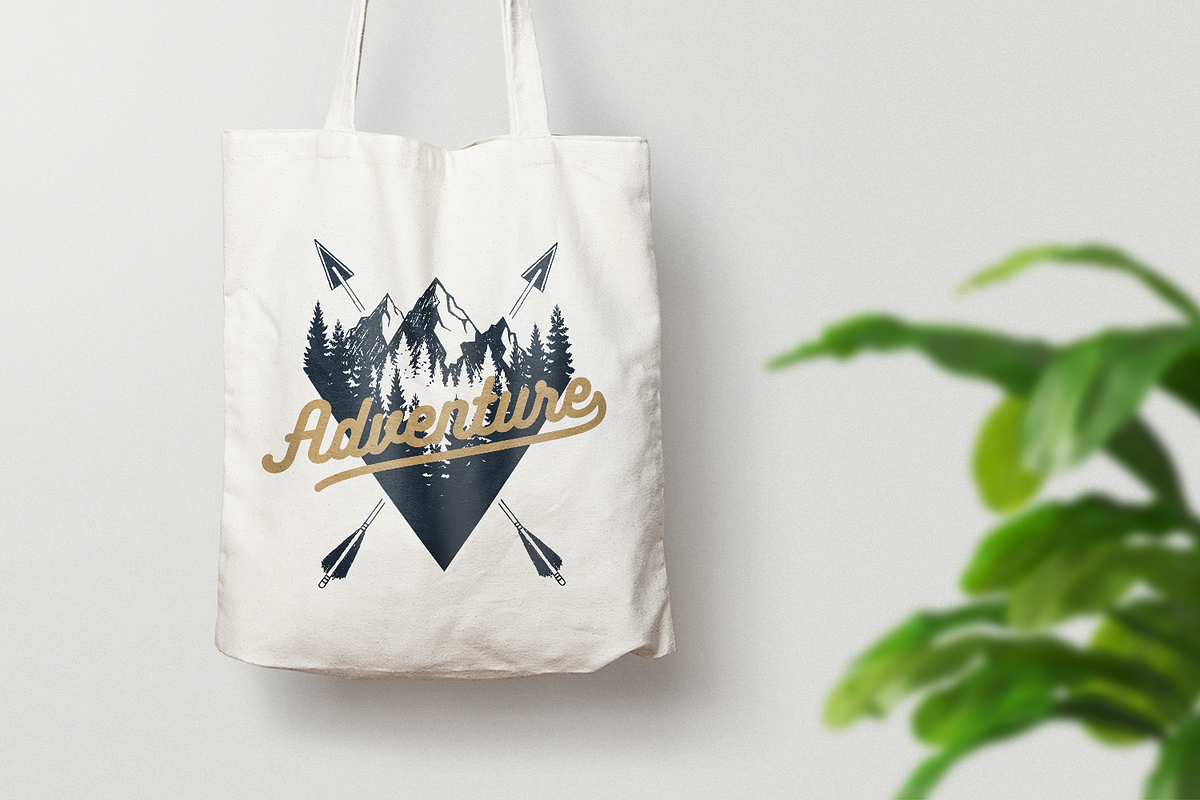 Wanderlust. 15 Double Exposure Logos, a Branding & Logo Template by Cosmic Store (Photo 10 of 14)