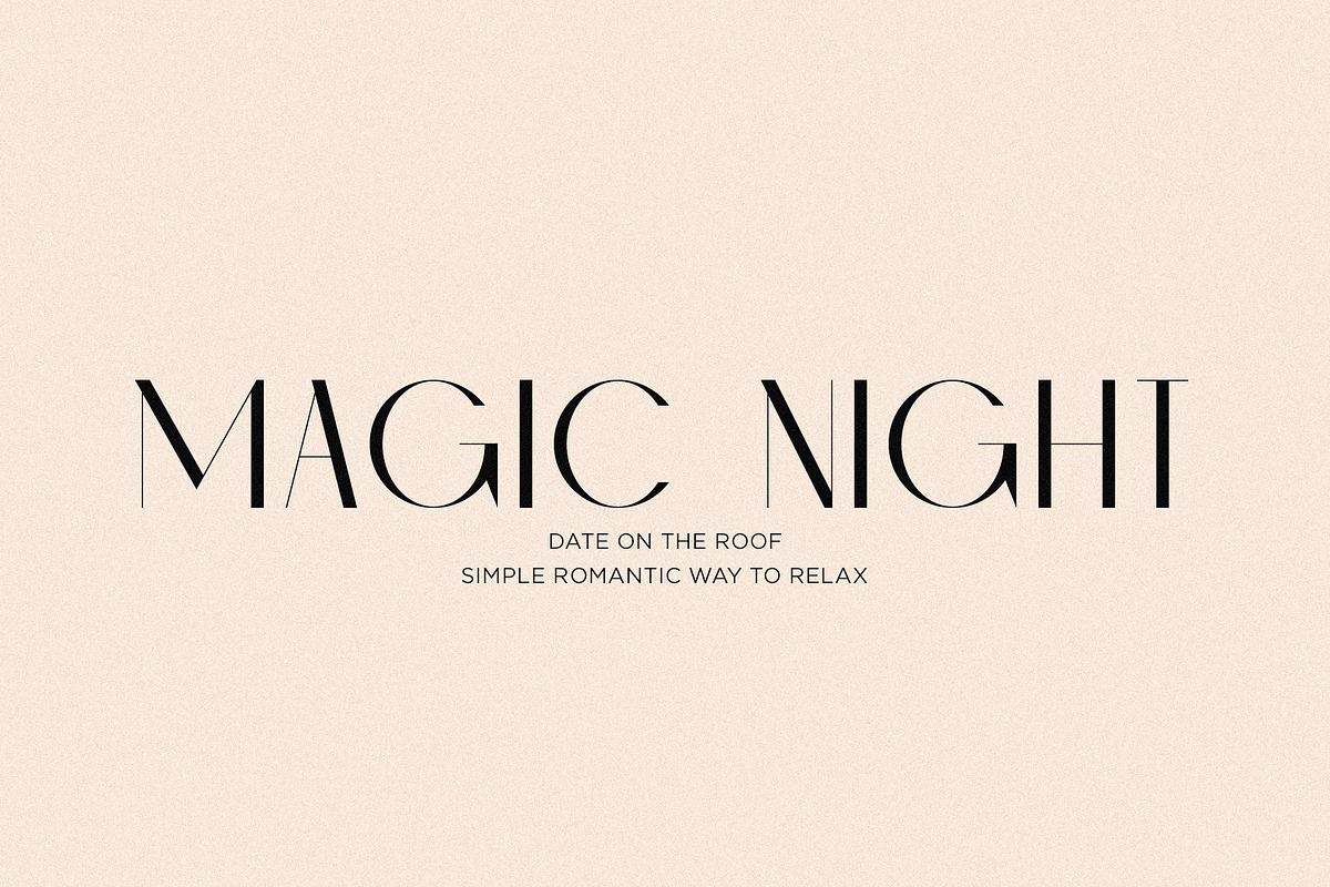 Chic - Elegant & Modern Sans Serif, a Sans Serif Font by Mikhail Fukurou (Photo 7 of 13)