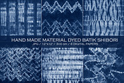 Shibori. Material dyed batik., a Texture Graphic by vetre.antanaviciute (Thumbnail 1 of 2)