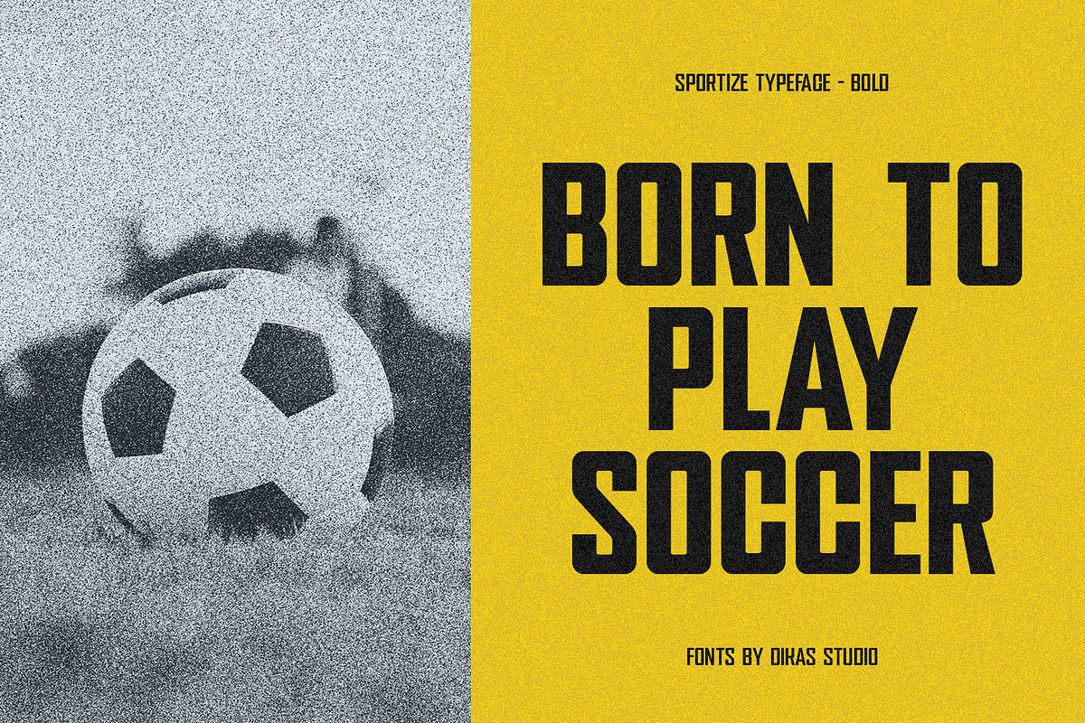 Sportize - Block Condensed Sports, a Sans Serif Font by Dikas Studio (Photo 7 of 9)