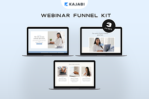 Kajabi Template Webinar Bundle