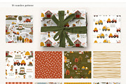 Whimsy Farm Map Clipart, a Decorative Illustration by Jenny Quince (Thumbnail 11 of 13)