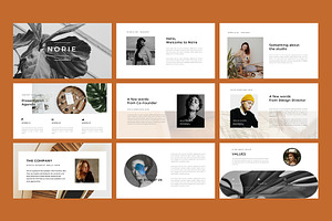 Norie - Google Slides Template