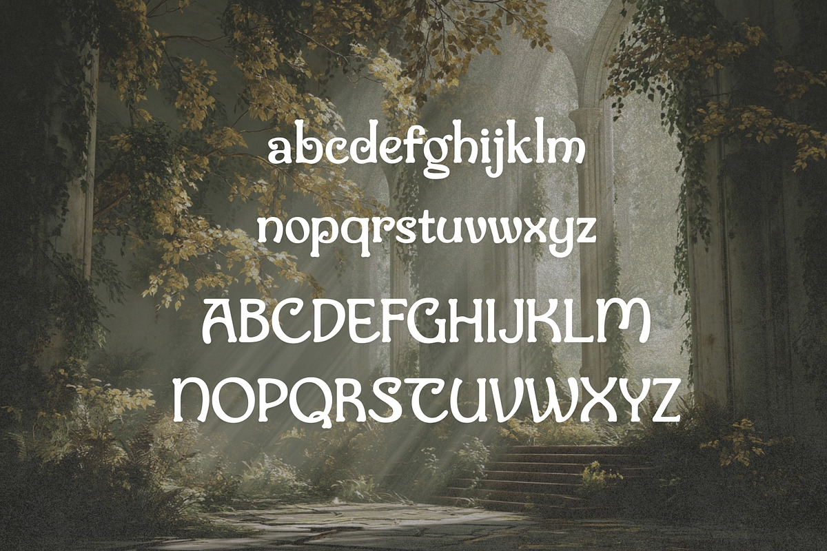Chapman House - Fantasy Typeface, a Serif Font by HipFonts (Photo 2 of 8)