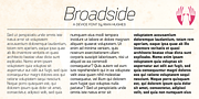 Broadside, a Sans Serif Font by Device (Thumbnail 3 of 7)