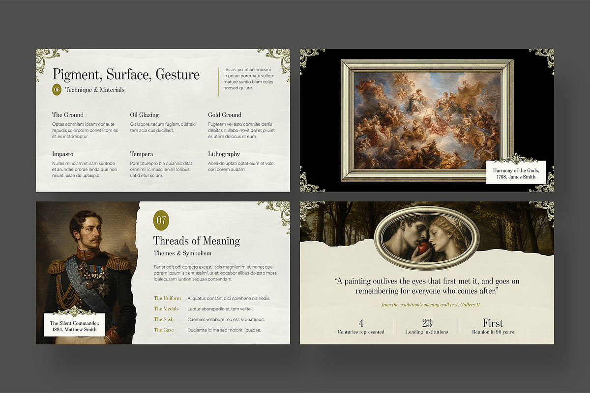 Vintage Presentation Template, a Presentation Template by BrandPacks (Photo 4 of 7)