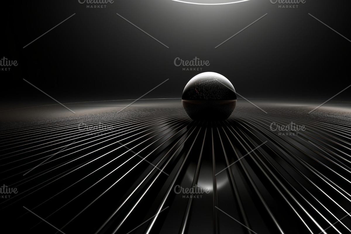 41 Black spheres illustrations, an Object Illustration by Handmadefont (Photo 15 of 41)