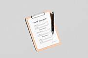 Menu Mockups, an Advertising Mockup by AnasStudio (Thumbnail 3 of 7)