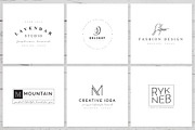 200 Minimal Premade Logo Bundle, a Branding & Logo Template by XpertgraphicD (Thumbnail 29 of 60)