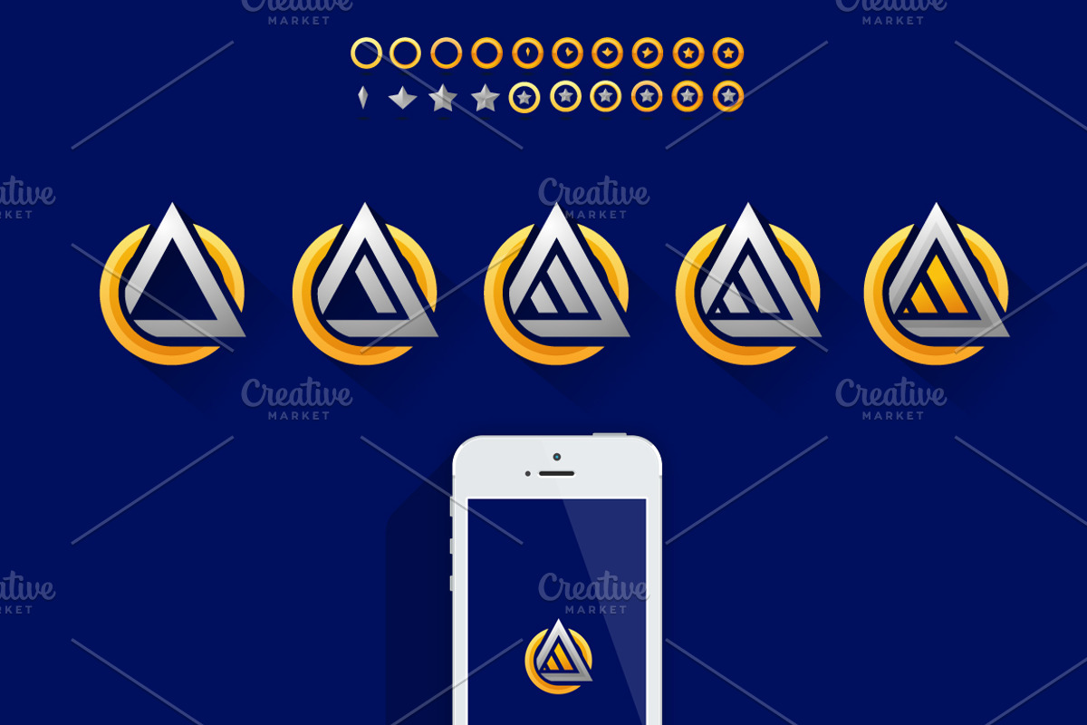 Rank Icons Set, an Icon by RalucaGheorghe (Photo 1 of 2)