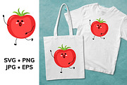 Tomato cartoon cute, an Object Graphic by jelisua88 (Thumbnail 1 of 5)
