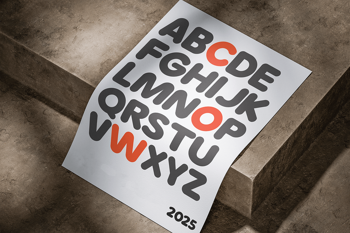 Micksu - Round Display Font, a Sans Serif Font by overlaytemplates (Photo 4 of 7)