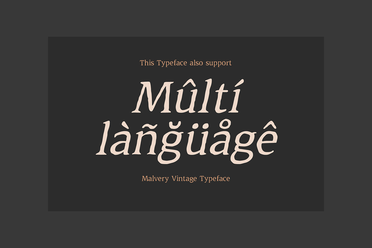 Malvery Vintage Typeface, a Sans Serif Font by Craft Supply Co. (Photo 11 of 12)