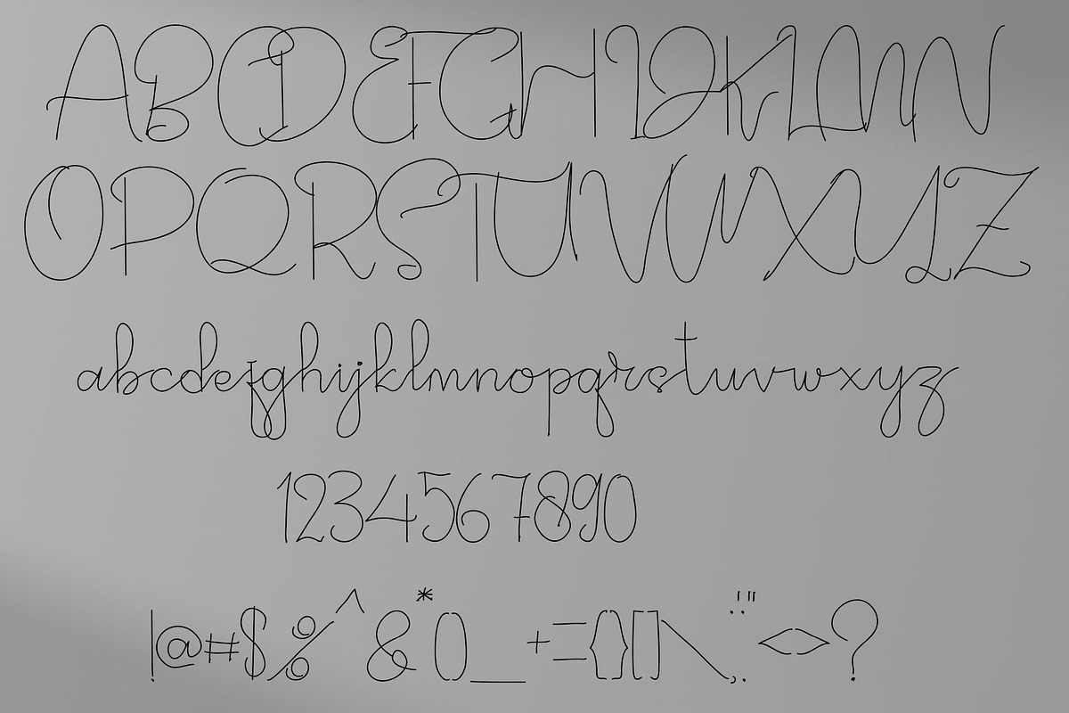Wanita Jancuuk, a Script Font by Canden Meutuah (Photo 5 of 6)