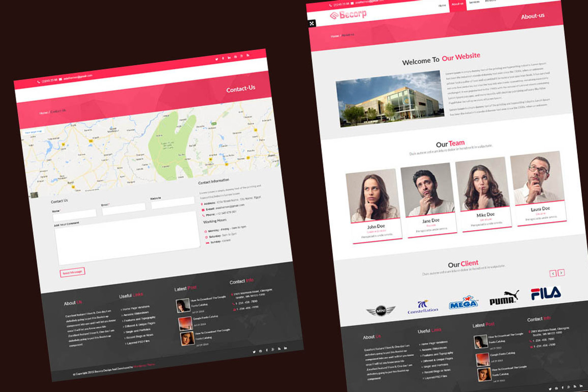 Becorp - Wordpress theme, a WordPress Template by ASIATHEMES (Photo 8 of 8)