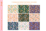 Wandering Boho Florals clipart, an Illustration by Flora Wild Designs (Thumbnail 11 of 13)