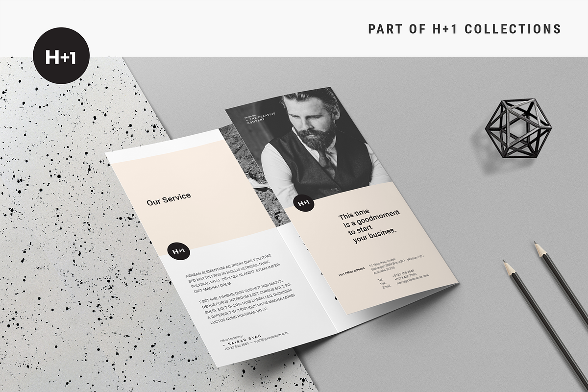 Business TriFold Brochure, a Brochure Template by BOXKAYU (Photo 1 of 6)