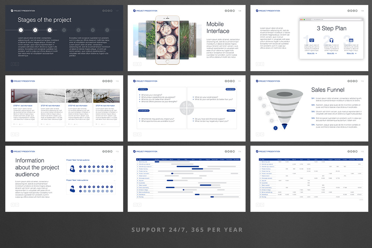 Project Professional PowerPoint, a Presentation Template by HiSlide.io (Photo 10 of 28)