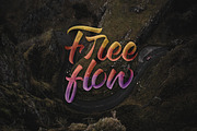 Baling Ink, a Script Font by maghrib (Thumbnail 2 of 9)