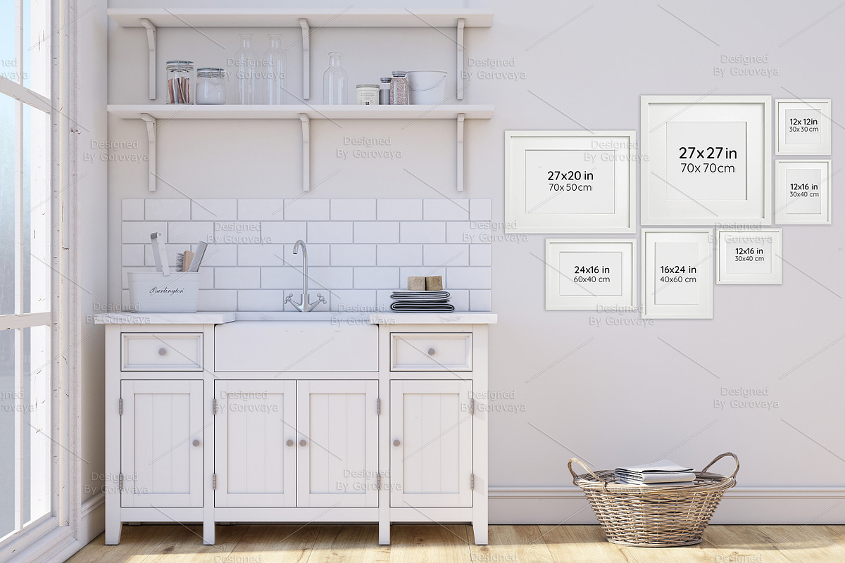 Interior Mockup, Laundry Mockup, a Product Mockup by Designed By Gorovaya (Photo 2 of 7)