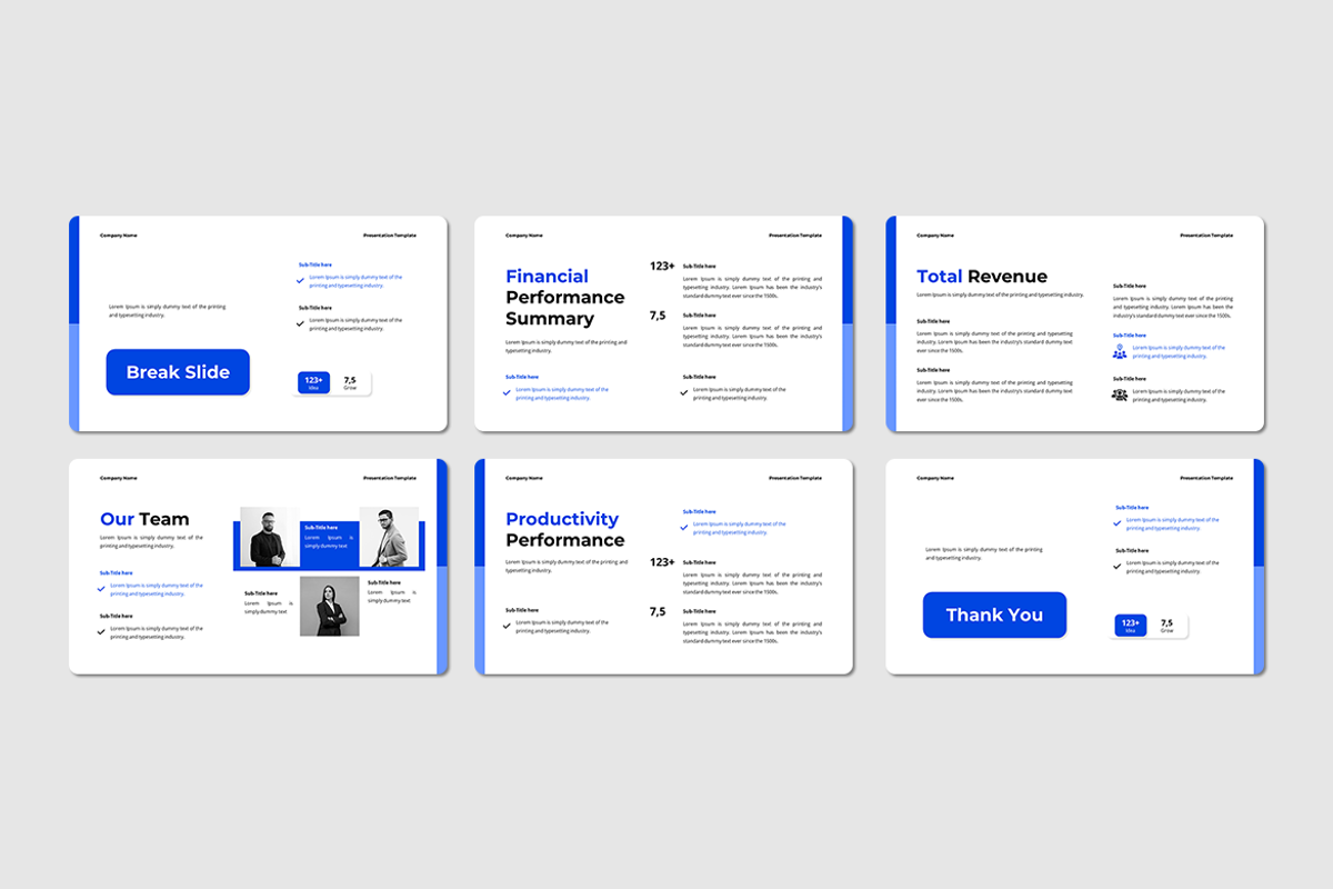 Company Profile - Google Slides, a Design Template by QR Design Studio (Photo 3 of 3)