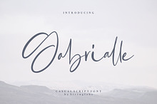 Gabrialle - Casual Script Font