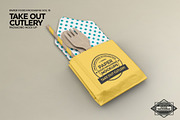 Takeout Cutlery Utensil Mockup, a Product Mockup by INCDesign (Thumbnail 5 of 7)