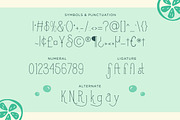 Cider Lime - Handwritten Font, a Handwritten Font by Typefactoryco (Thumbnail 3 of 9)