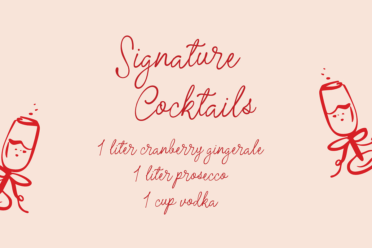 Beverly Script - Whimsical Font, a Script Font by Jimtype Studio (Photo 6 of 9)