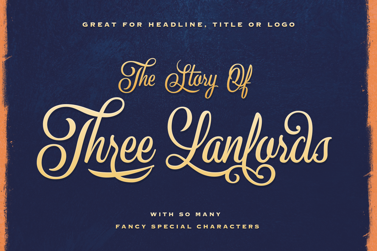 Milford Script, a Script Font by Zeune Type Foundry (Photo 4 of 11)
